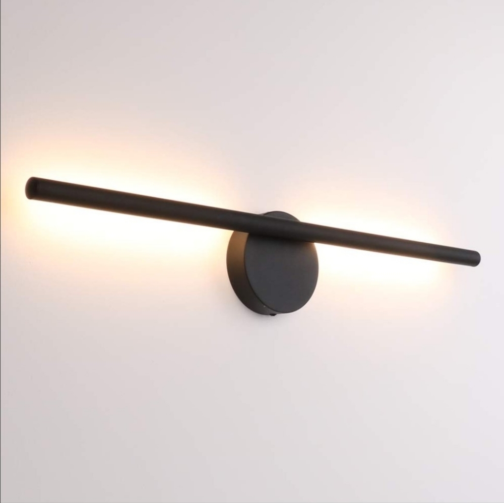 Aipsun 28inch Rotatable Black Modern Wall Sconce